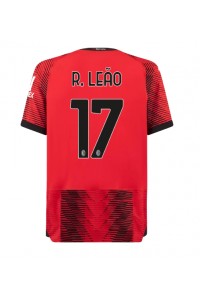 AC Milan Rafael Leao #17 Voetbaltruitje Thuis tenue 2023-24 Korte Mouw